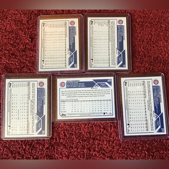 Dansby Swanson 2023 Topps Series 2-yuan Gomes-Nico-Brandon Huges-Cubs - Picture 2 of 2
